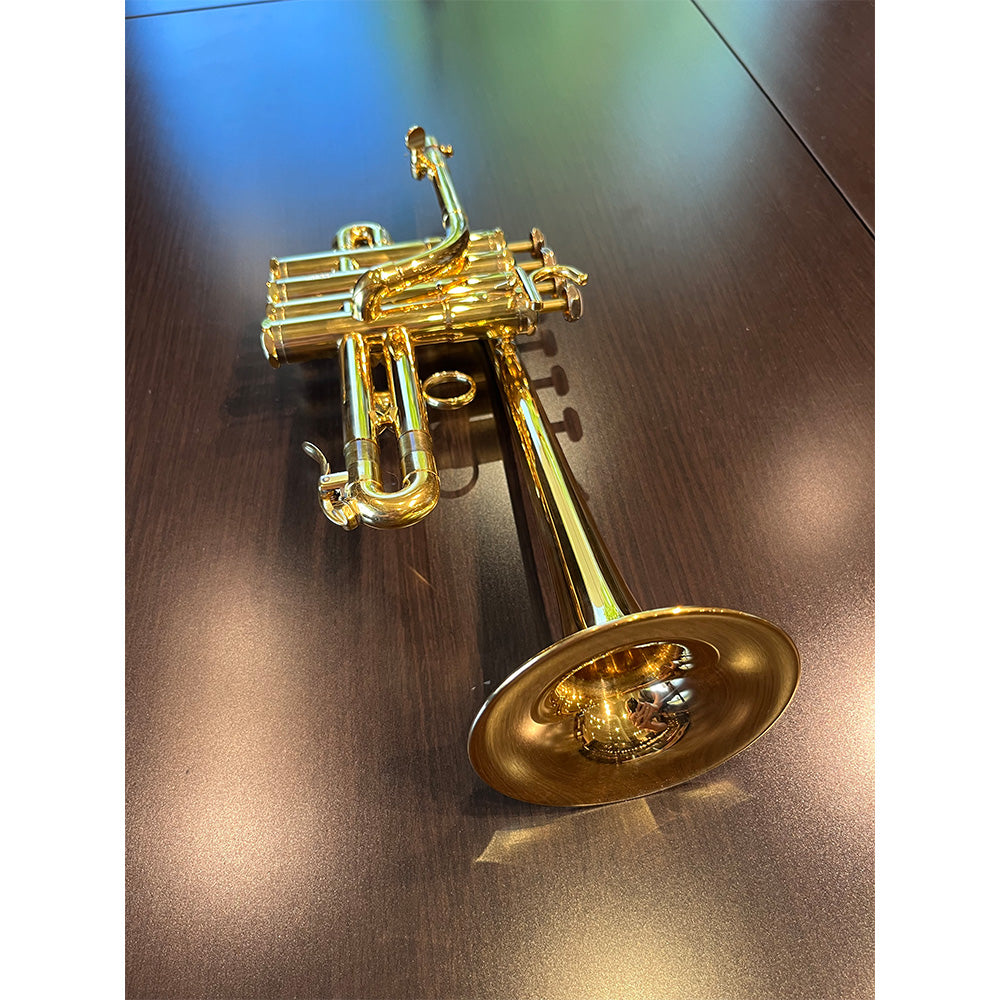 Pre-Owned Schilke P5-4BG Gold Plated Piccolo Trumpet
