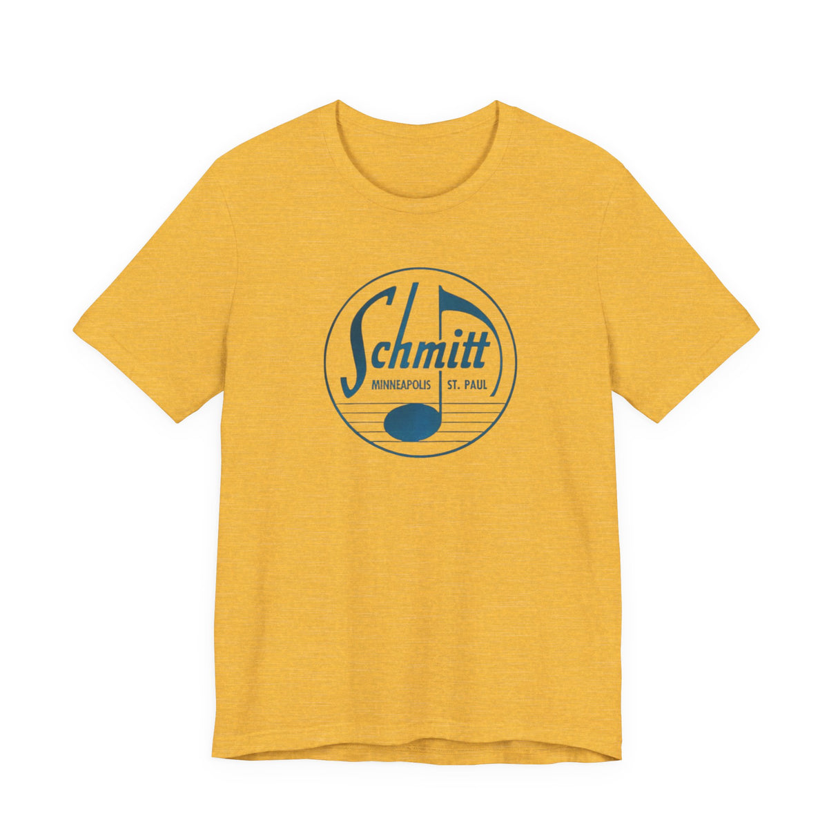 Old School Schmitt Music Logo Unisex Jersey Short Sleeve Tee