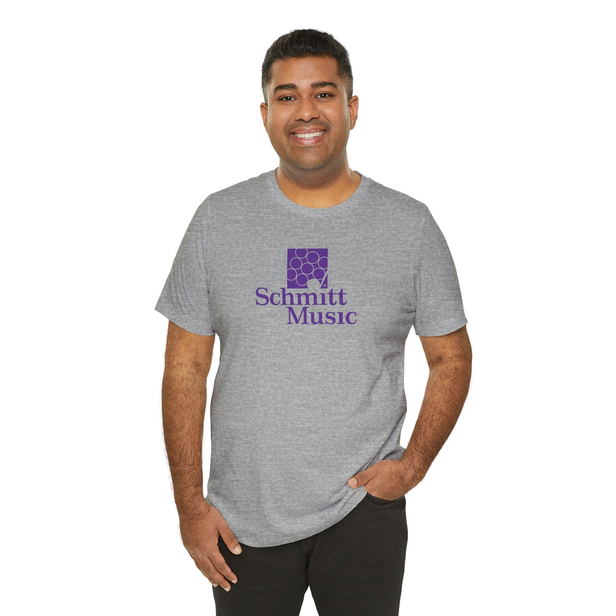 Vintage Schmitt Music Purple Logo Unisex T-Shirt