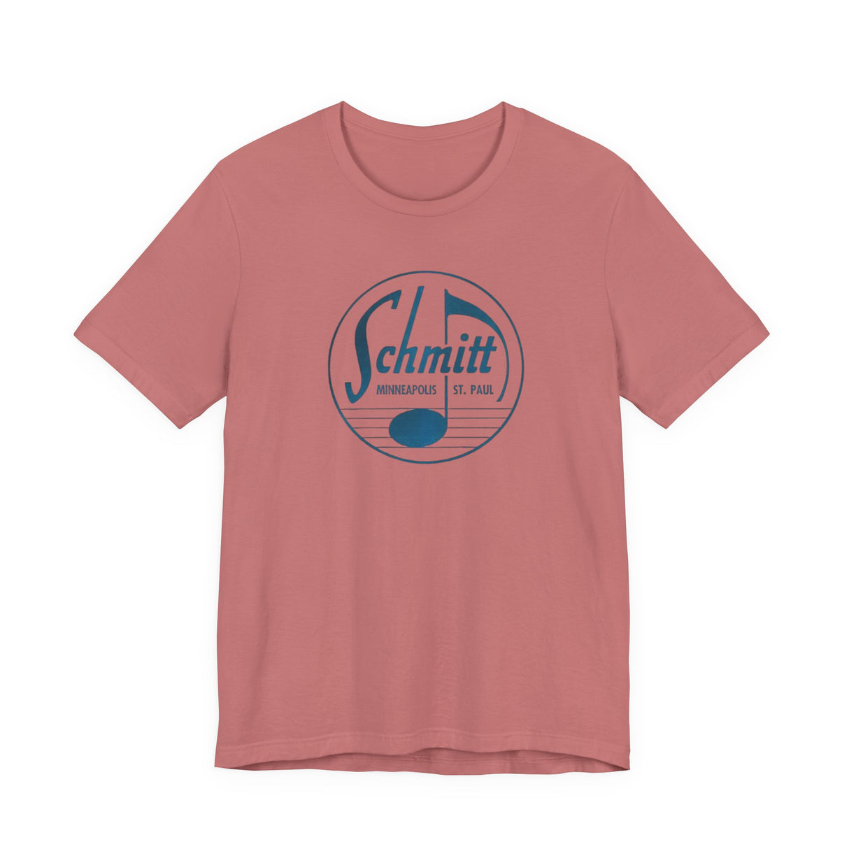 Old School Schmitt Music Logo Unisex Jersey Short Sleeve Tee