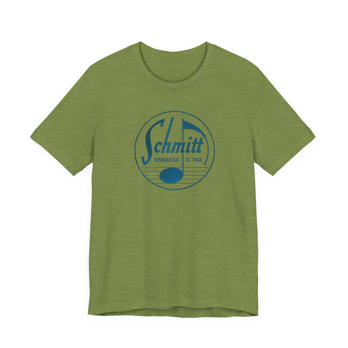 Old School Schmitt Music Logo Unisex Jersey Short Sleeve Tee