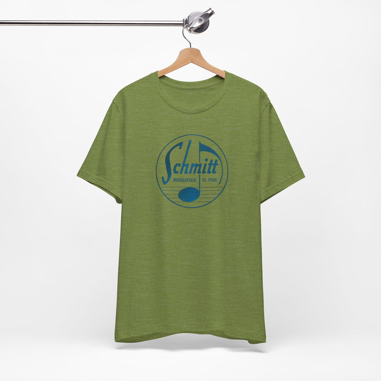 Old School Schmitt Music Logo Unisex Jersey Short Sleeve Tee