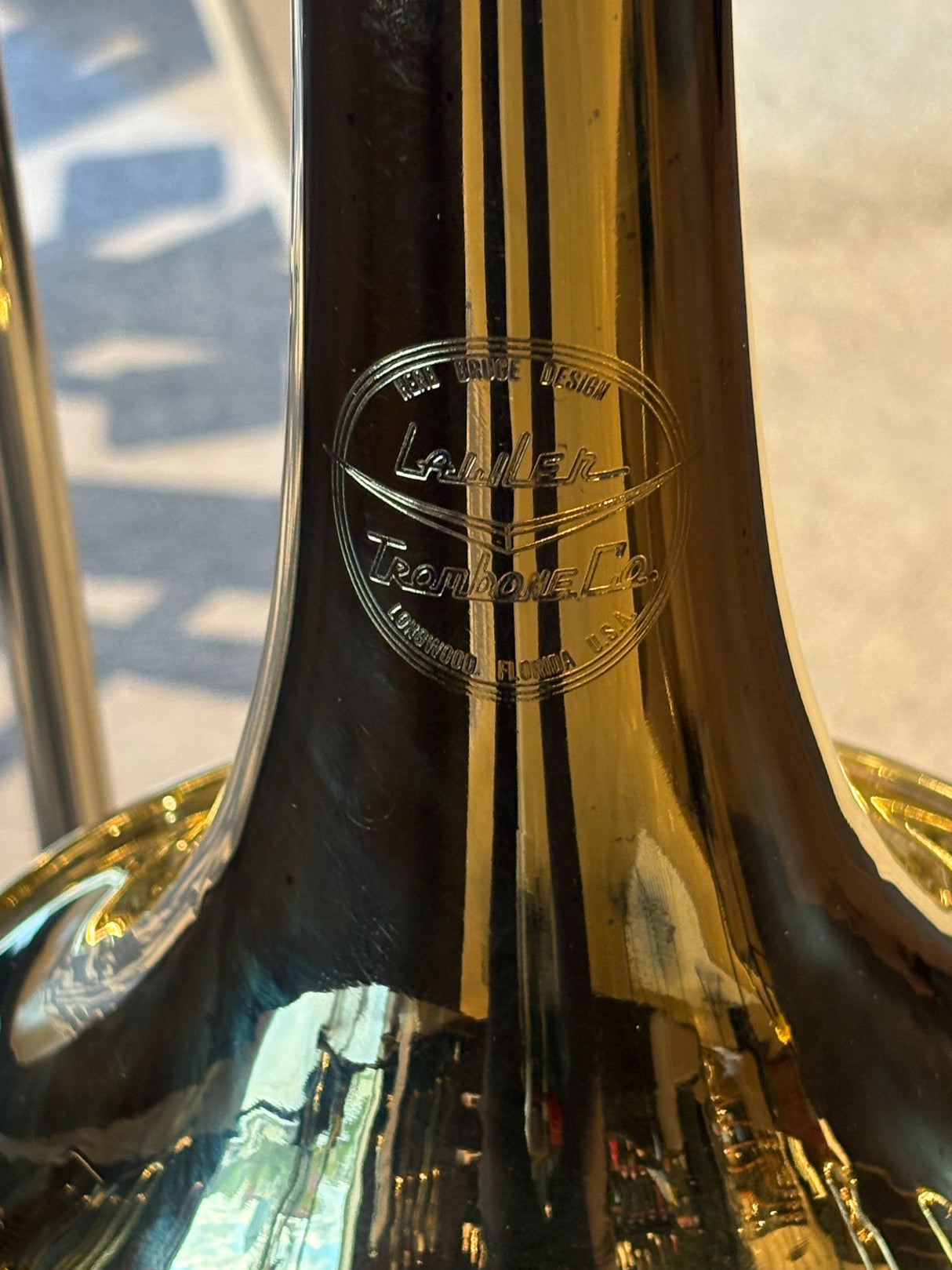 Pre-Owned Lawler Trombones Herb Bruce model Small Bore Tenor Trombone
