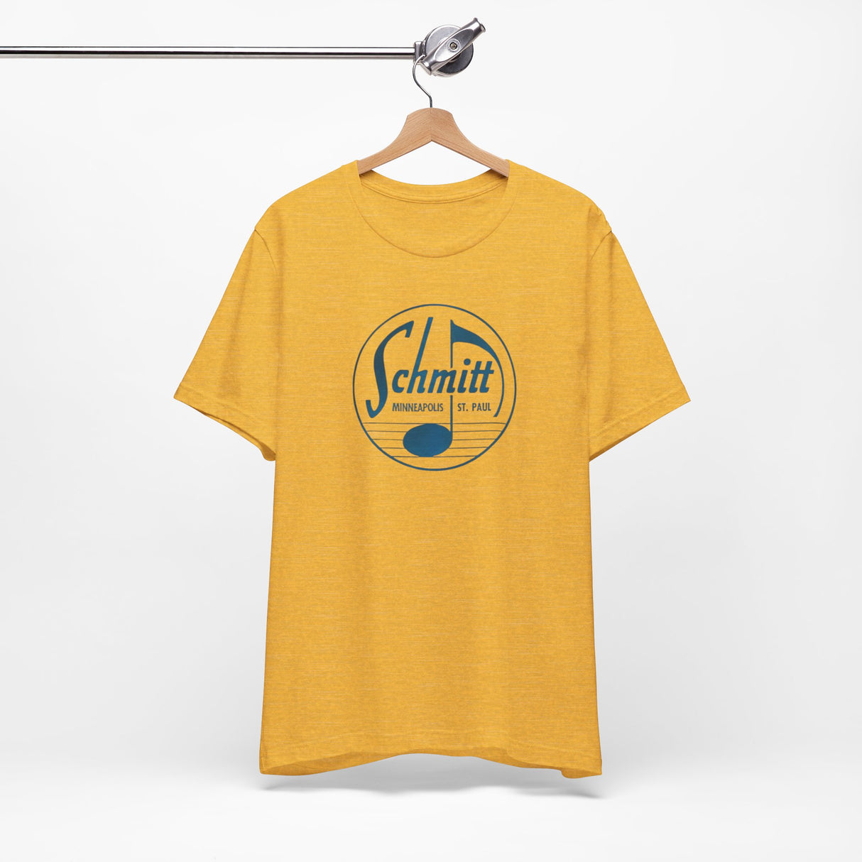 Old School Schmitt Music Logo Unisex Jersey Short Sleeve Tee