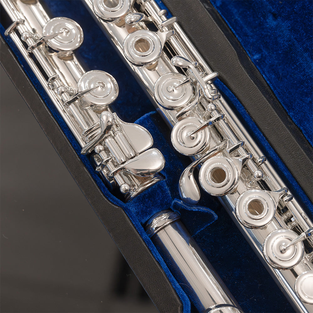 Pre-Owned Lafin Headjoint - Sterling Silver with 14K Gold Riser & Wings Close-Up