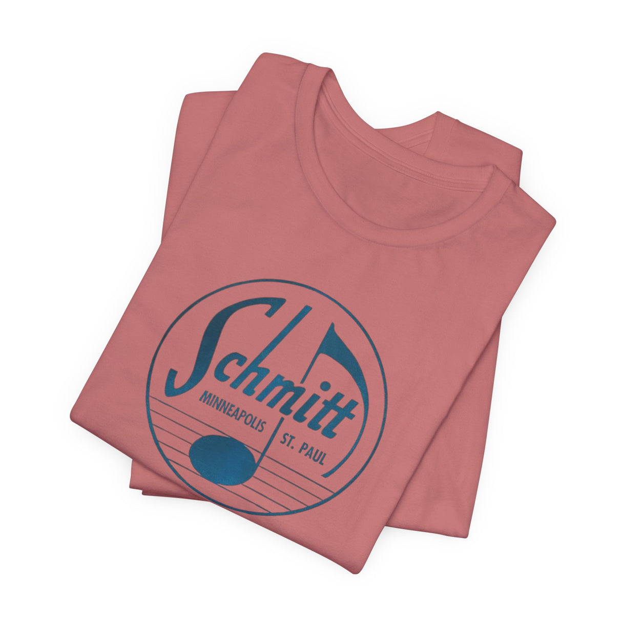 Old School Schmitt Music Logo Unisex Jersey Short Sleeve Tee