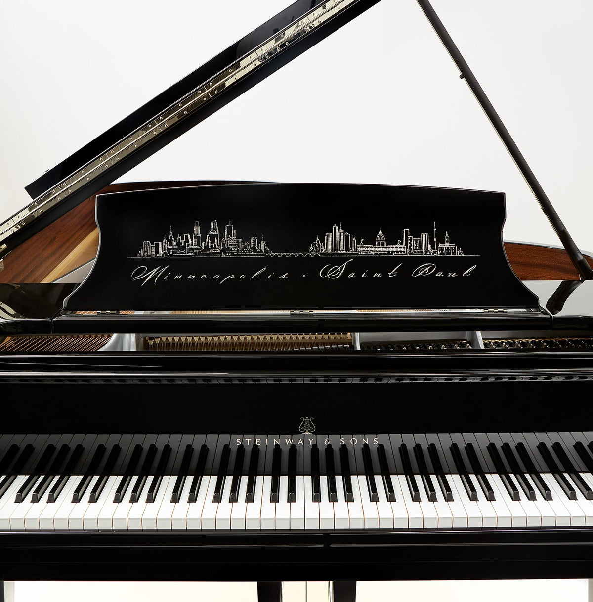 Steinway & Sons Minneapolis-St. Paul Skyline Grand Piano