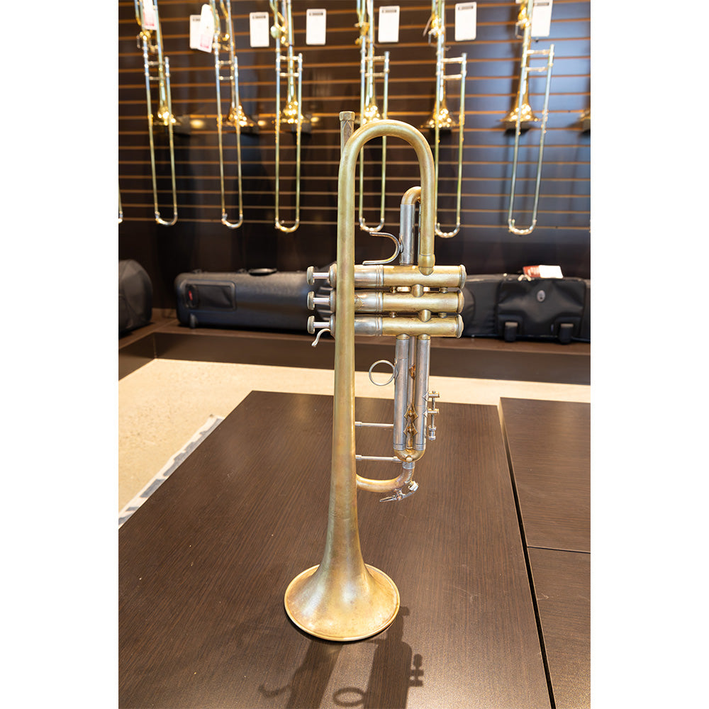 Pre-Owned Early Elkhart Bach Stradivarius 37 in Raw Brass