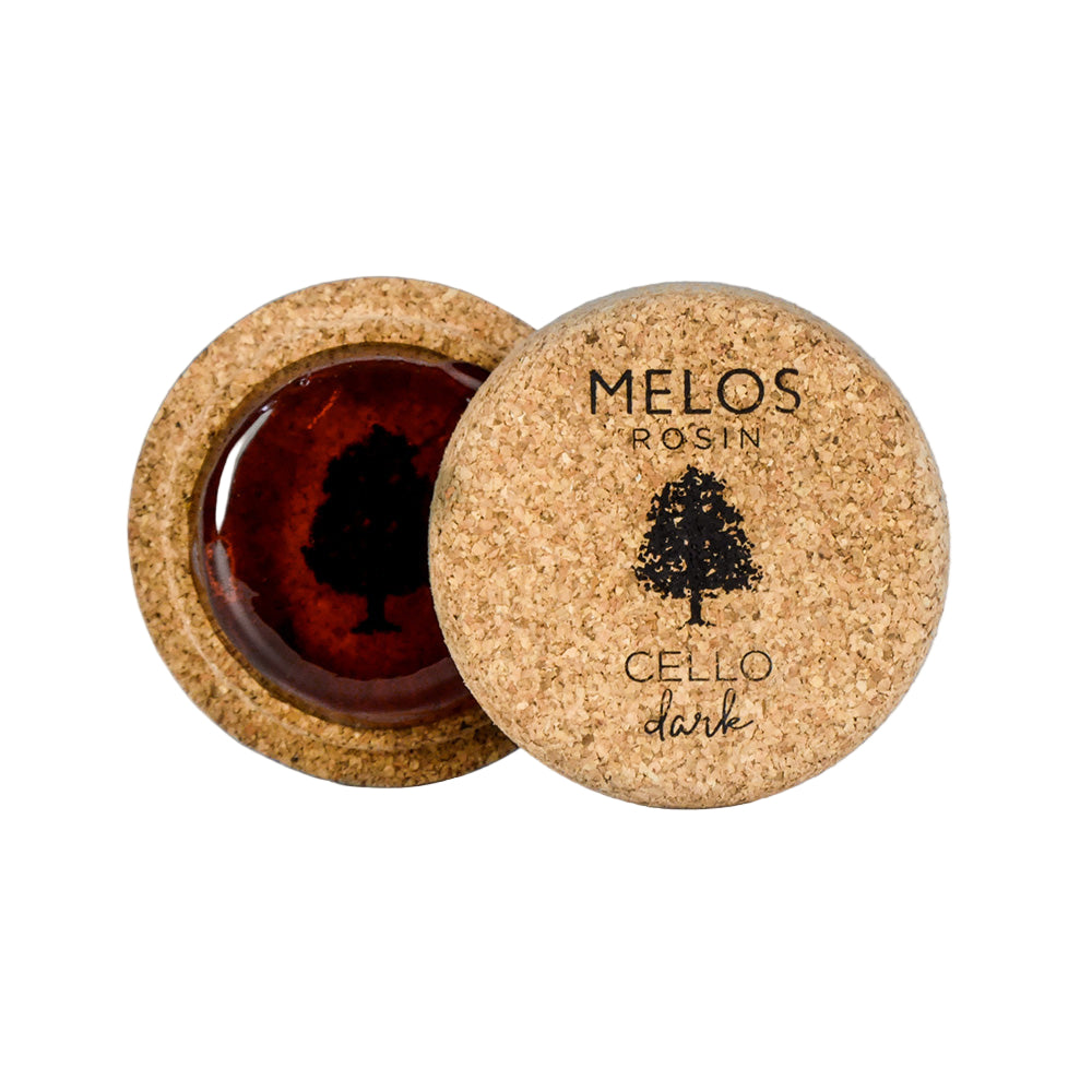 Melos Classical Rosin Cello Dark Front