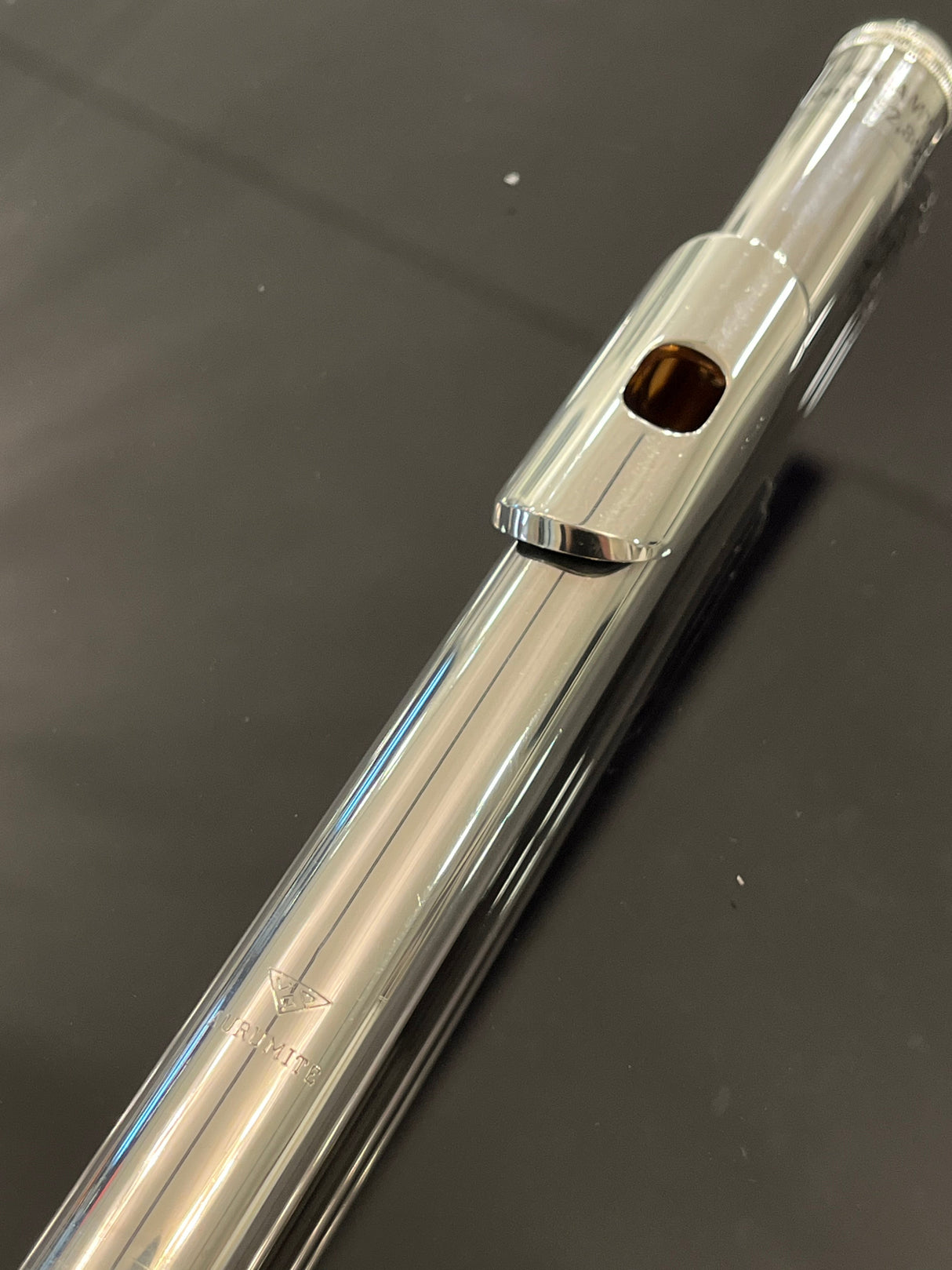 Pre-Owned Powell Handmade Custom Headjoint - Aurumite 14k