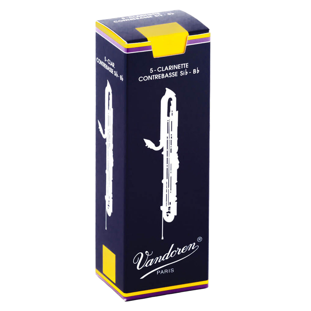 Vandoren Contrabass Clarinet Traditional Reeds - Box of 5