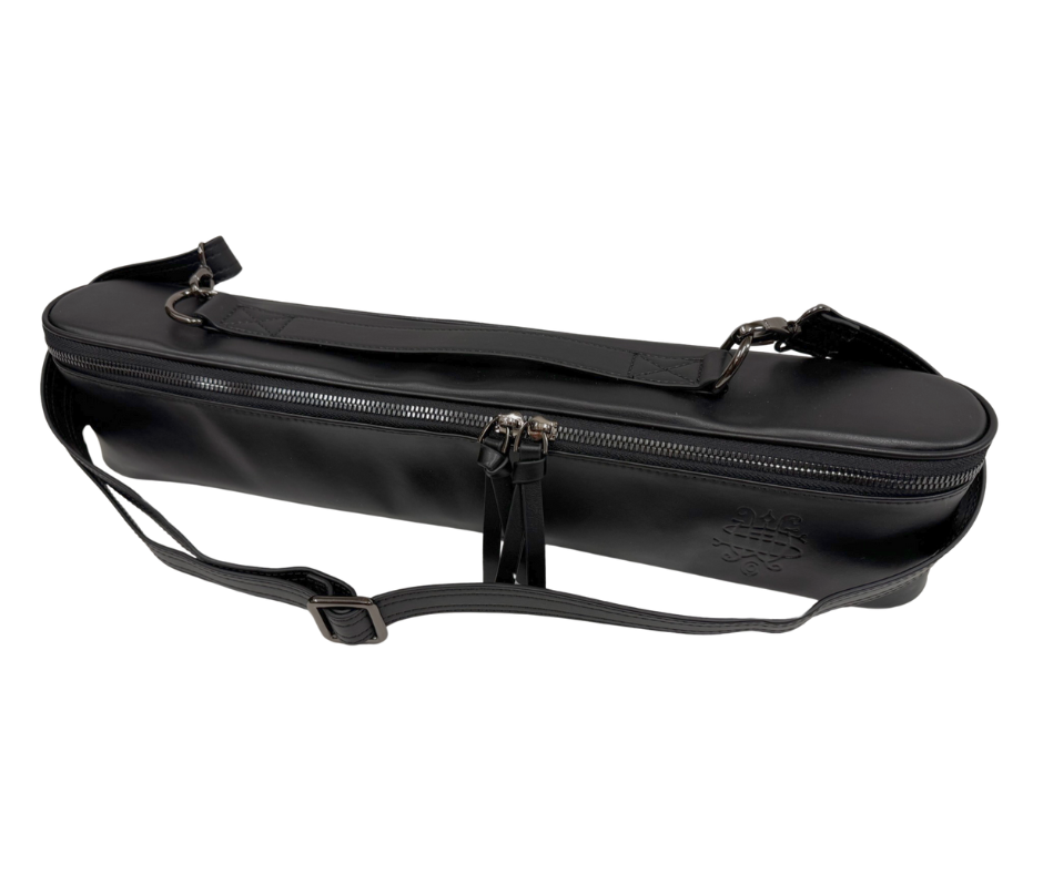 The Haynes Eco Leather Flute Bag by Fluterscooter Black