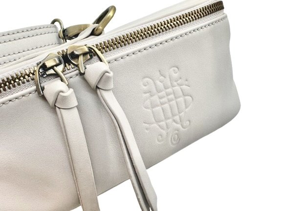 The Haynes Eco Leather Flute Bag by Fluterscooter White