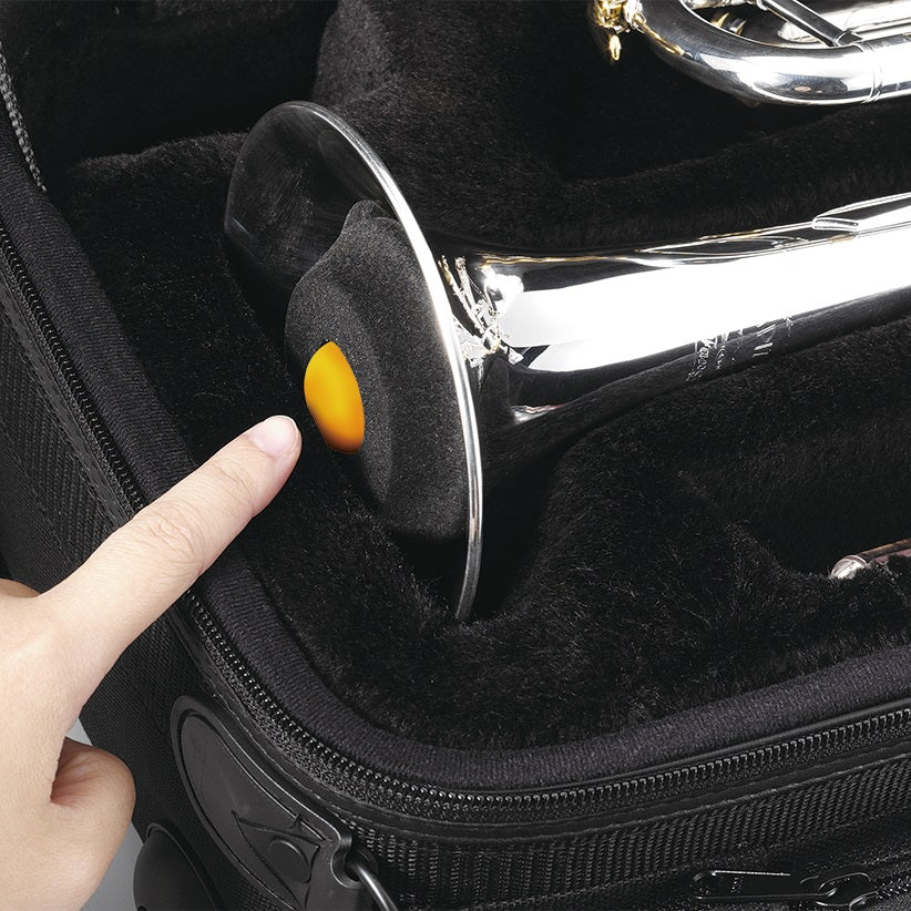 Hercules DS410B TravLite Trumpet Stand Close Up