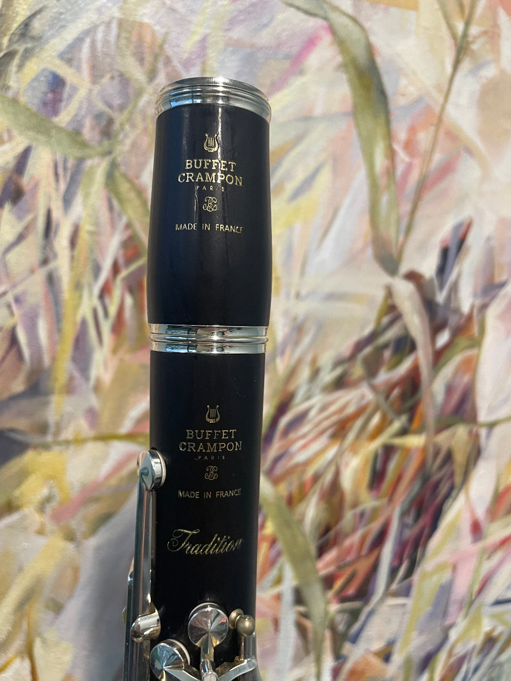 CONSIGNMENT - 1st Generation Bb Buffet Crampon Tradition Clarinet (silver keys) additional logo