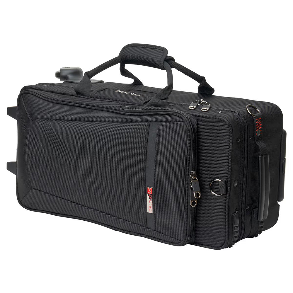 Protec IPAC Double Horn Case with Wheels