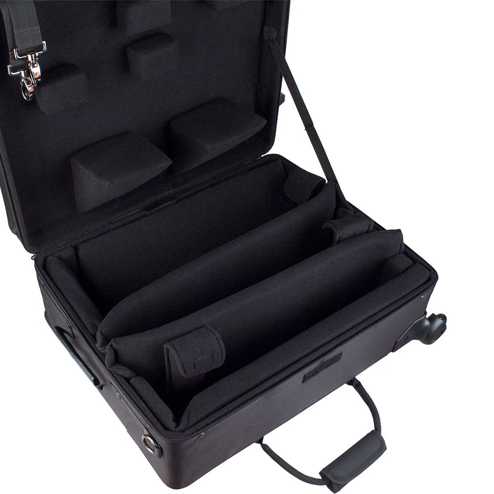 Protec Quad Horn IPAC Case with Wheels