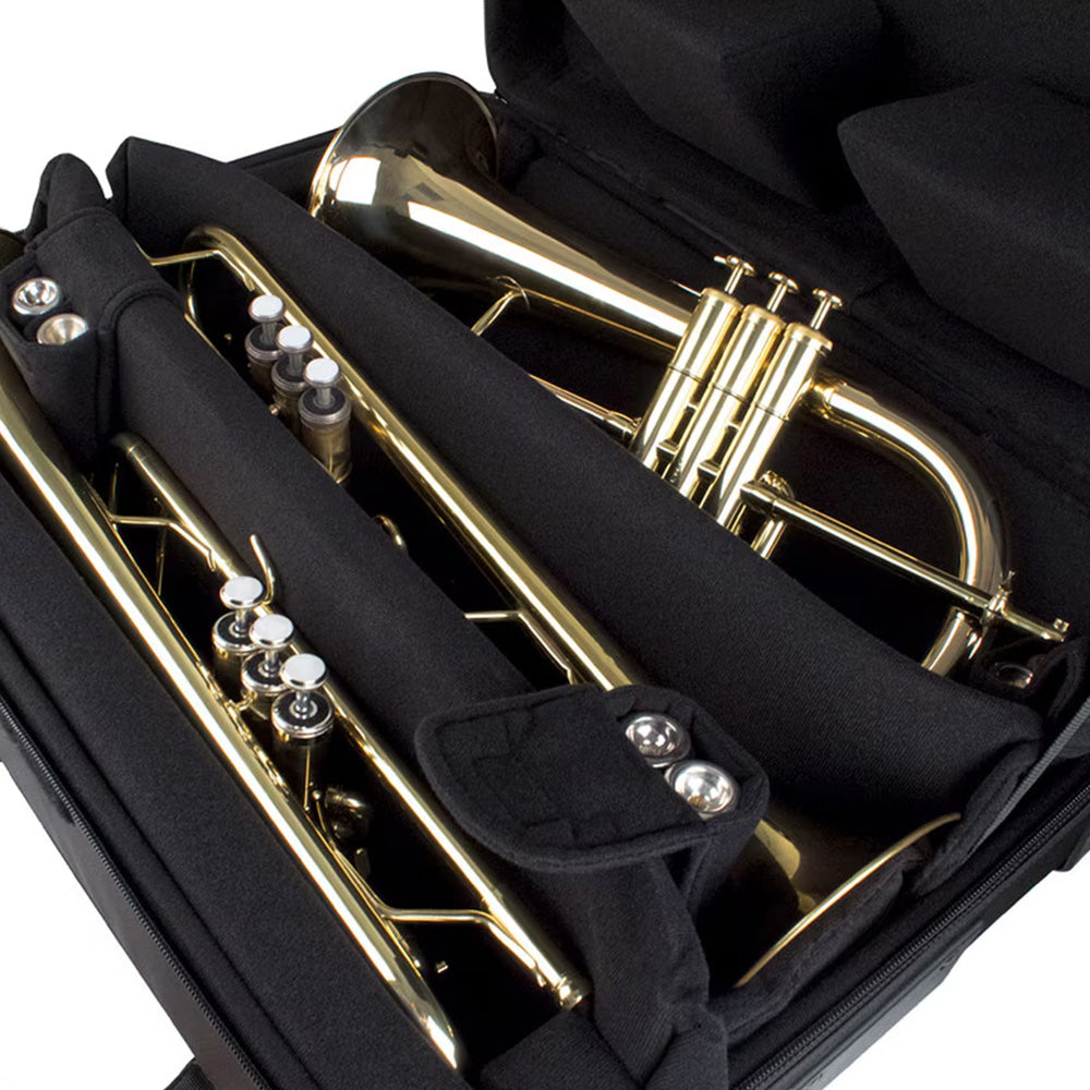 Protec Quad Horn IPAC Case with Wheels