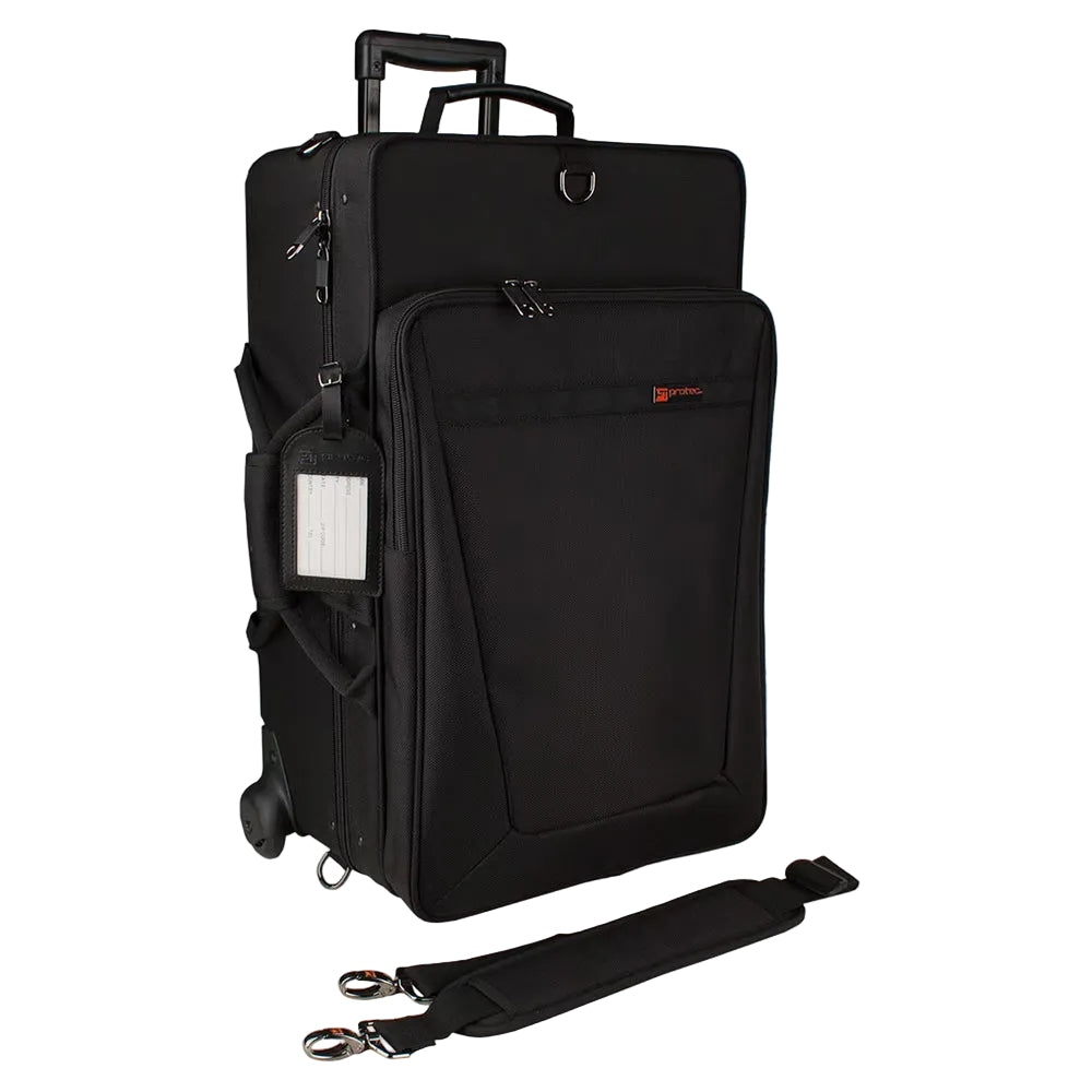 Protec IPAC Triple Horn Case with Wheels