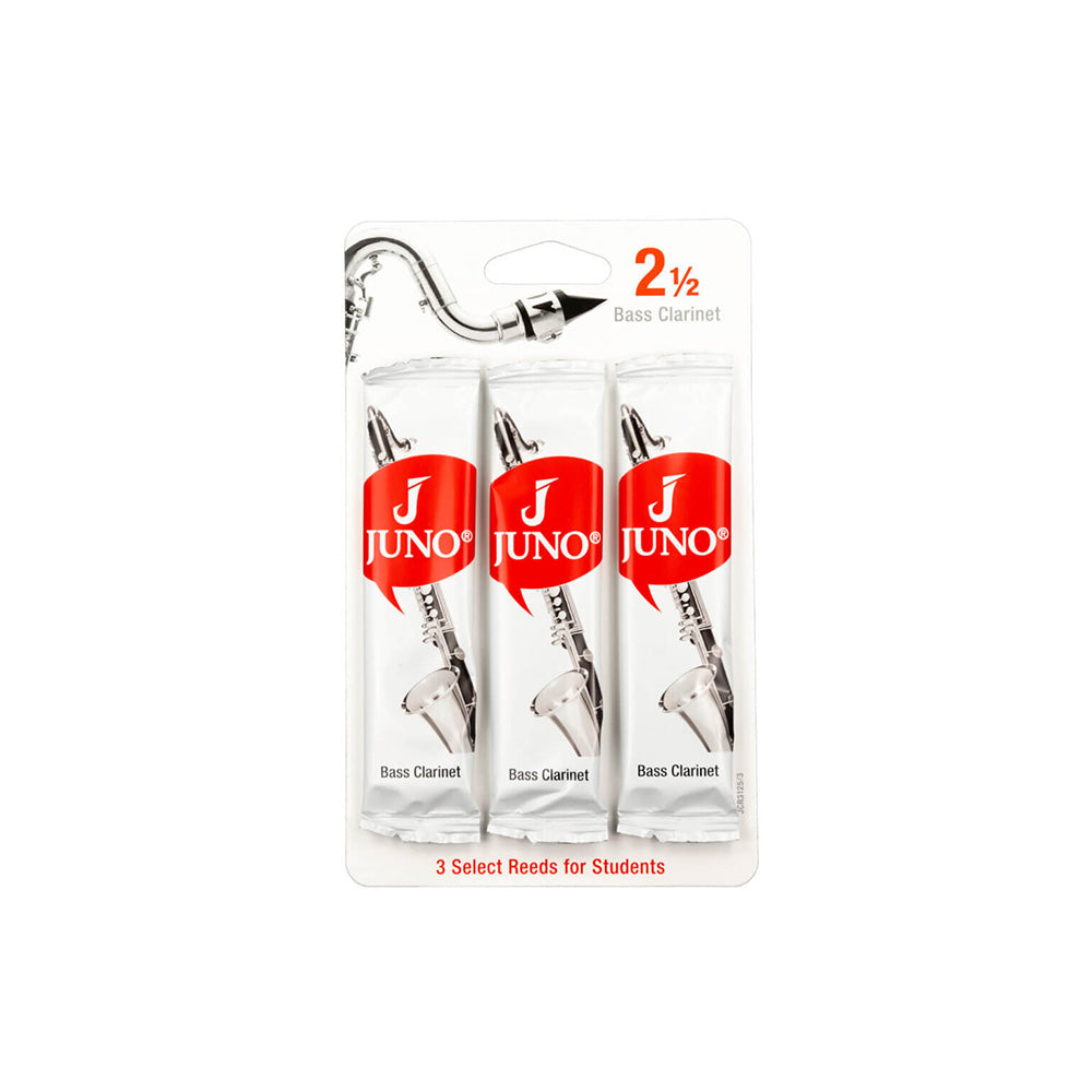 Juno Bass Clarinet Reeds - Pack of 3