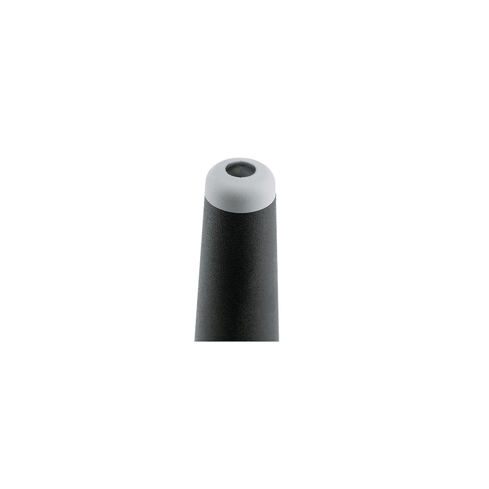 K&M 15213 Trumpet Stand - zoomed in on the rubber tip of the stand