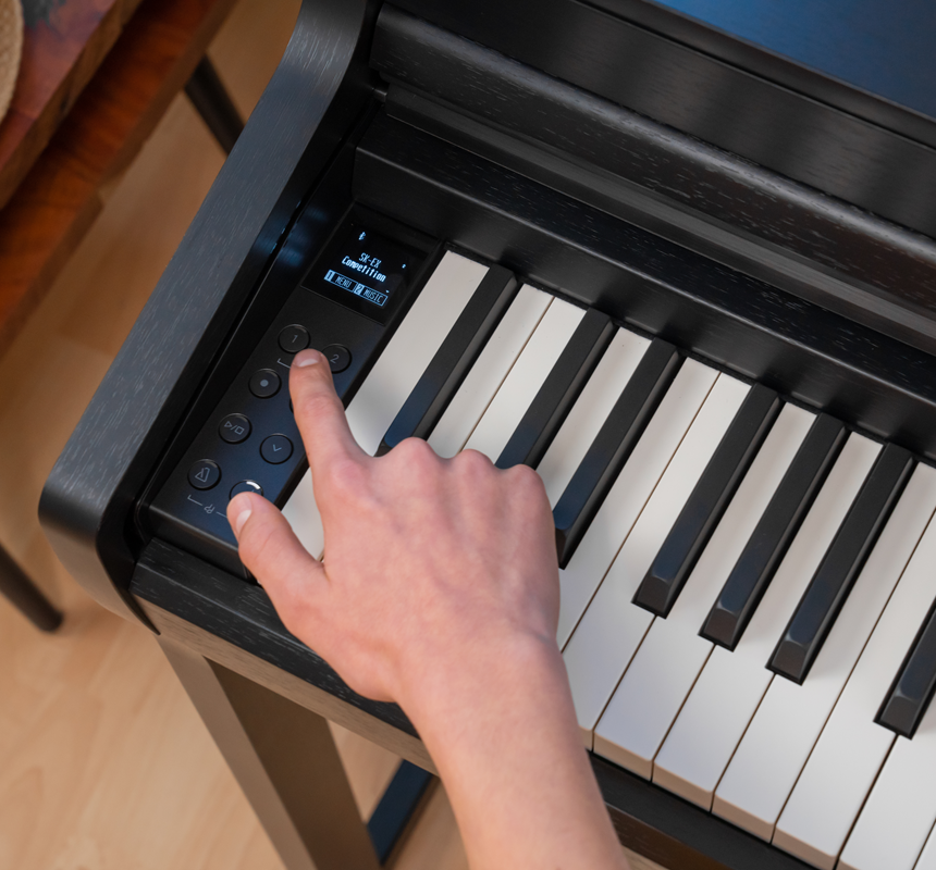 Kawai CA401 Digital Piano with Bench Panel