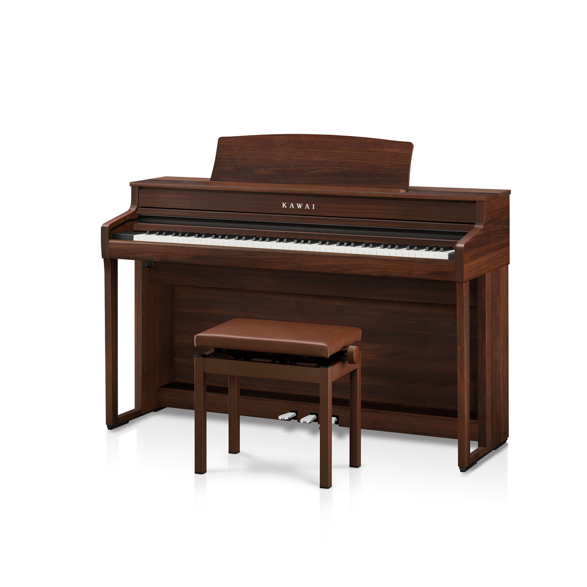 Kawai CA501 Digital Piano with Bench Walnut