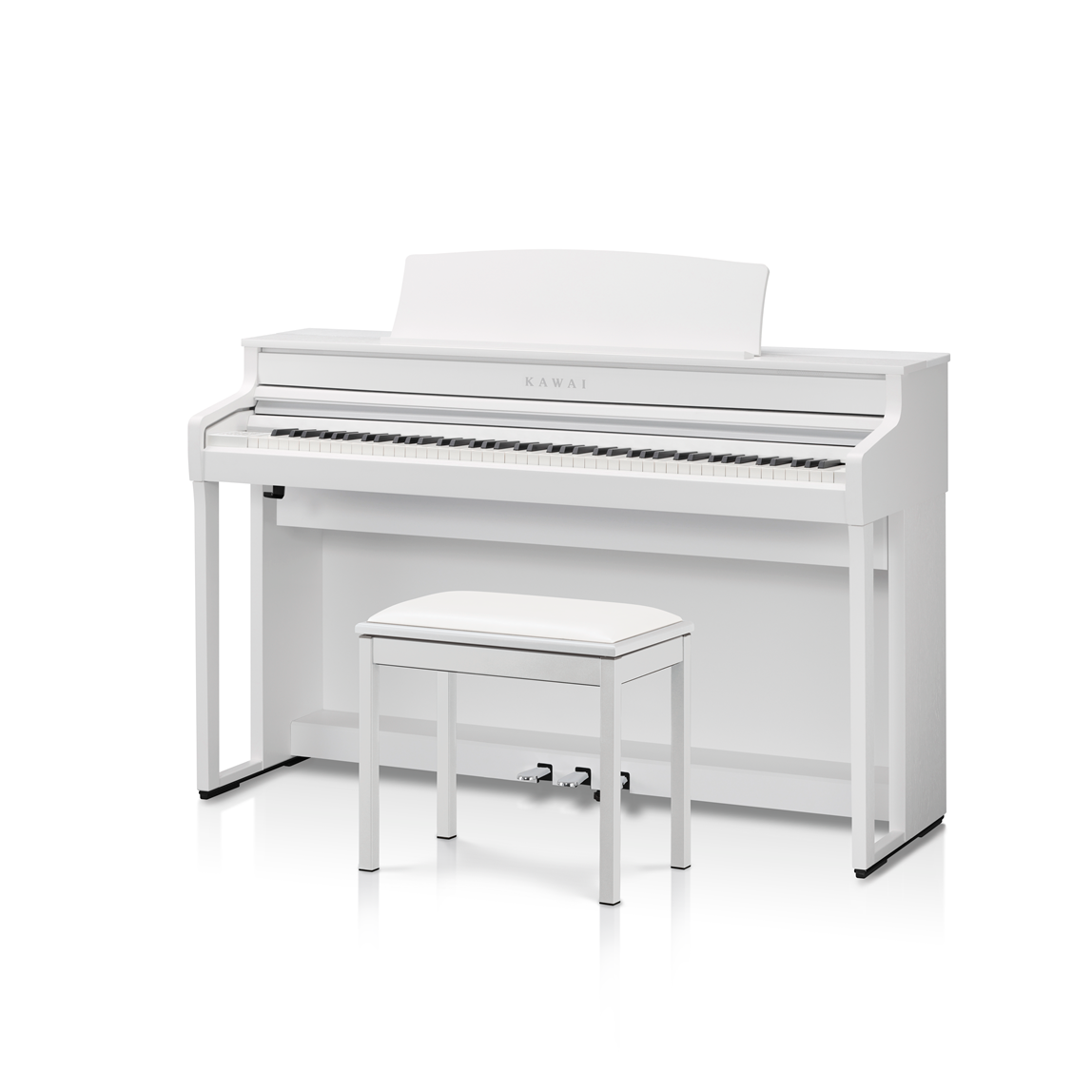 Kawai CA501 Digital Piano with Bench White