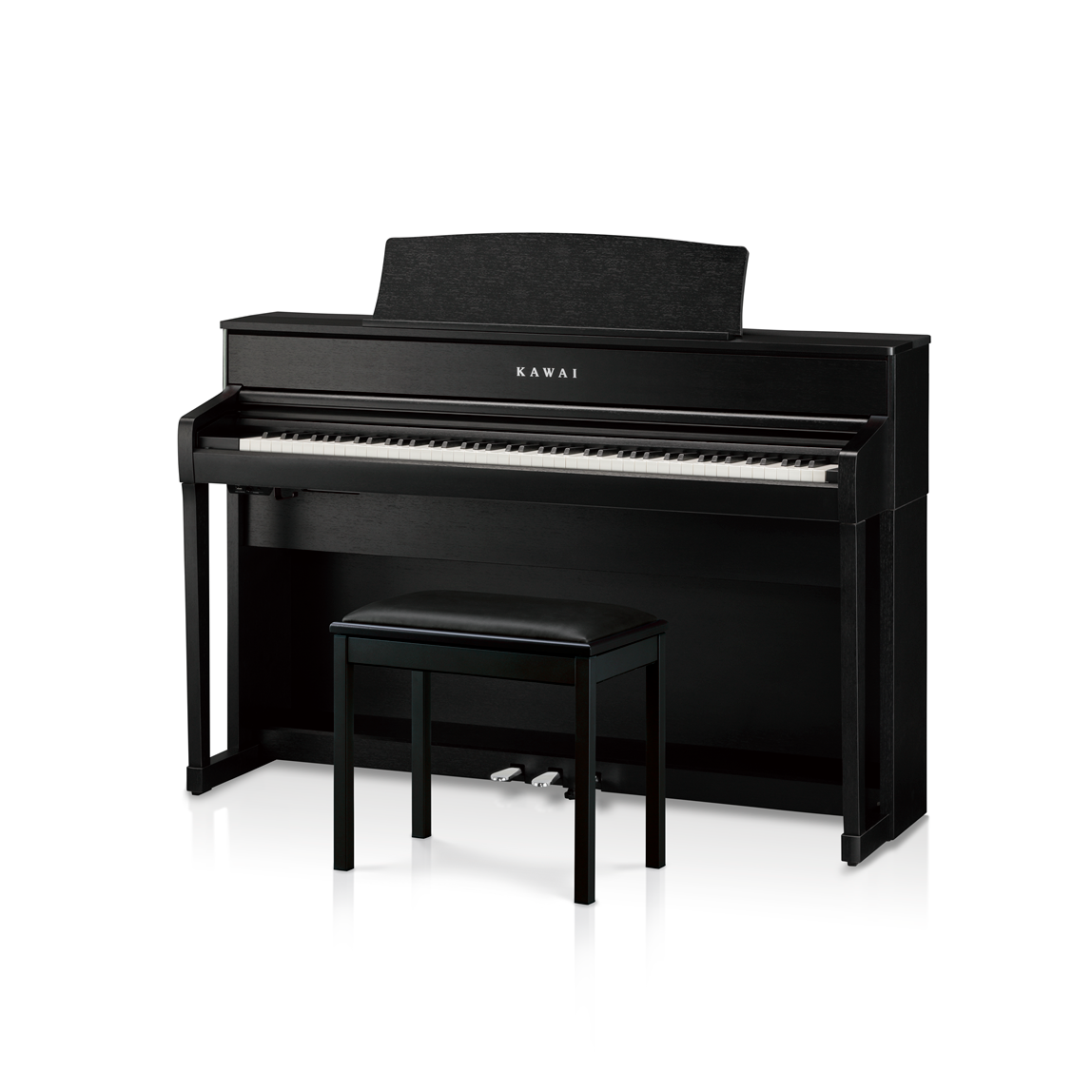 Kawai CA701 Digital Piano with Bench Black