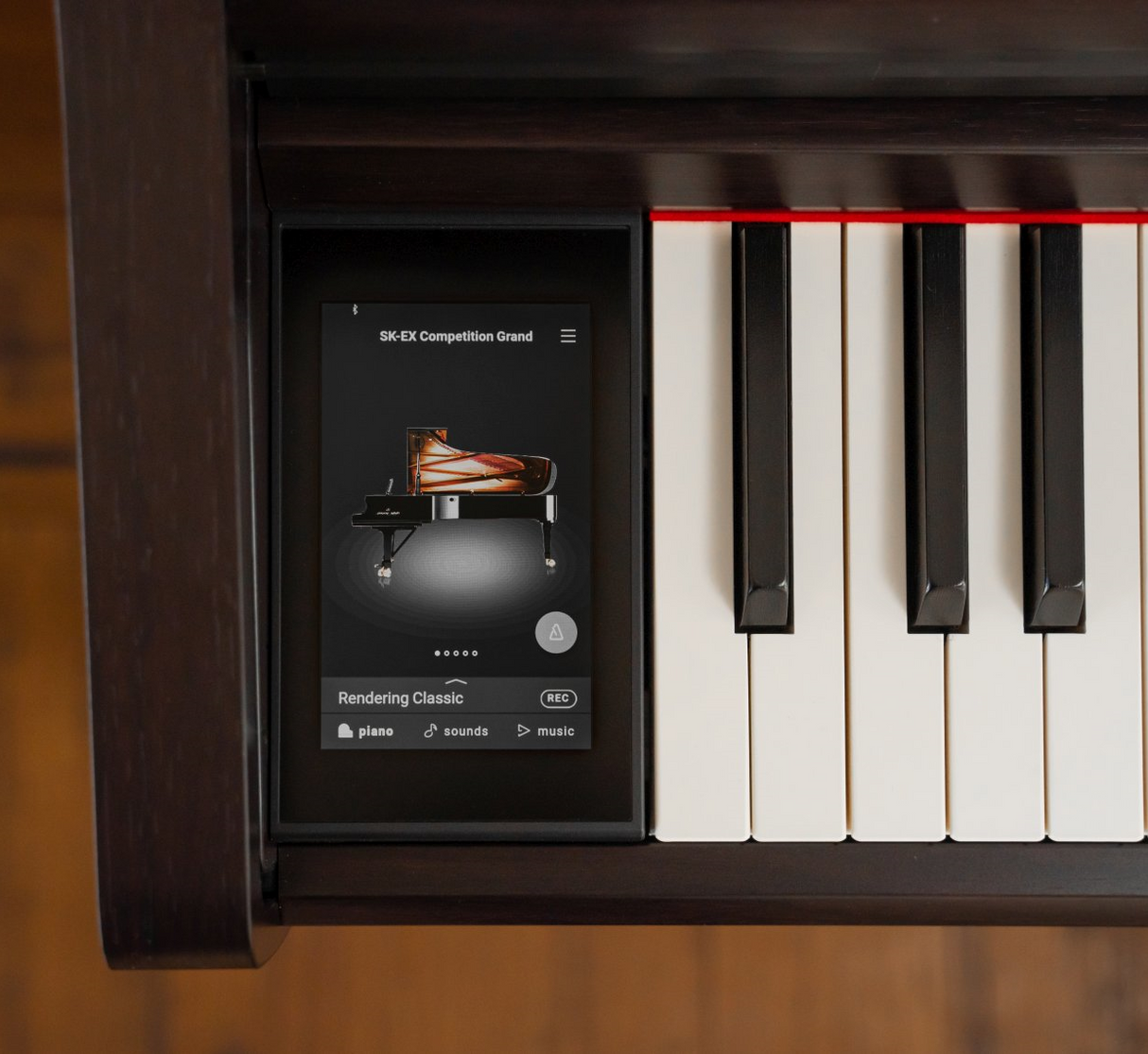 Kawai CA701 Digital Piano with Bench Panel