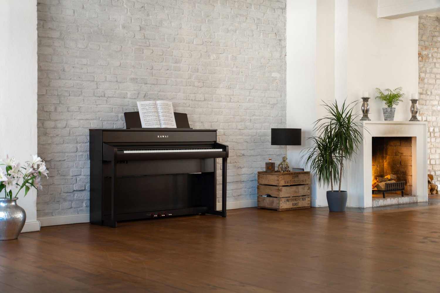 Kawai CA701 Digital Piano with Bench Home