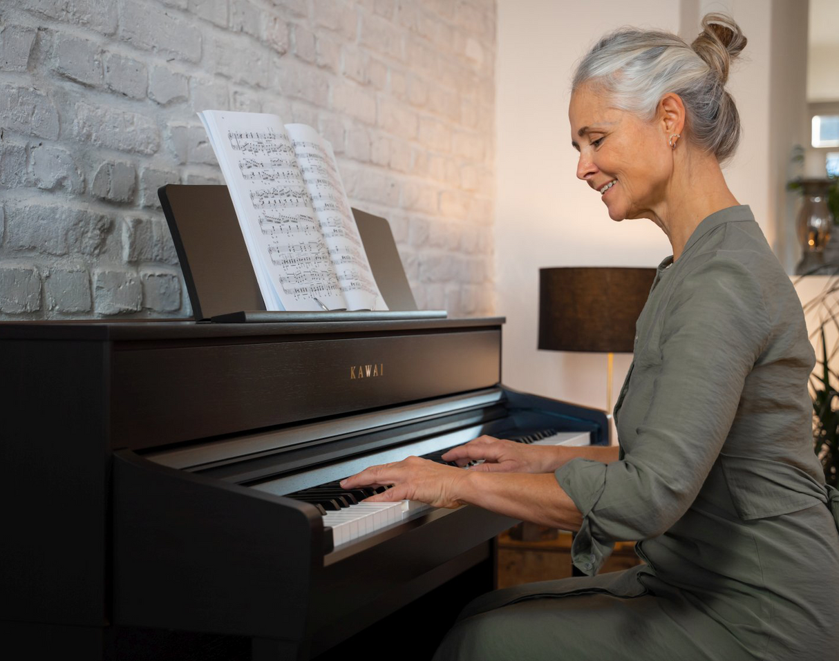Kawai CA701 Digital Piano with Bench Playing