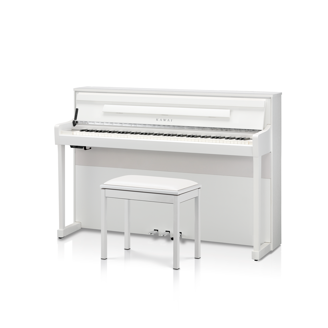 Kawai CA901 Digital Hybrid Piano with Bench White