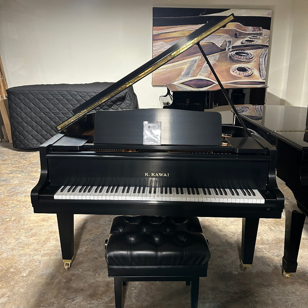 Pre-Owned Kawai GE-1 5'1" Ebony Satin Grand Piano