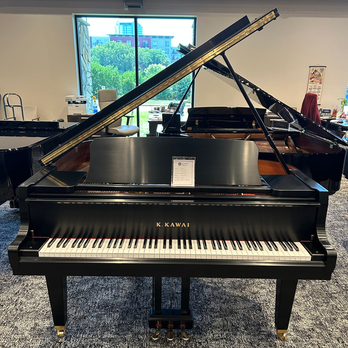 Pre-Owned Kawai GL-10 5'0" Ebony Satin Grand Piano