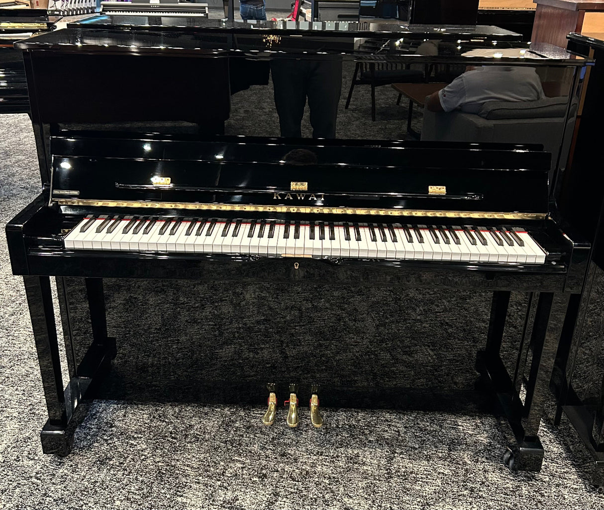 Pre-Owned Kawai K-25 (48") Ebony Polish Upright Piano