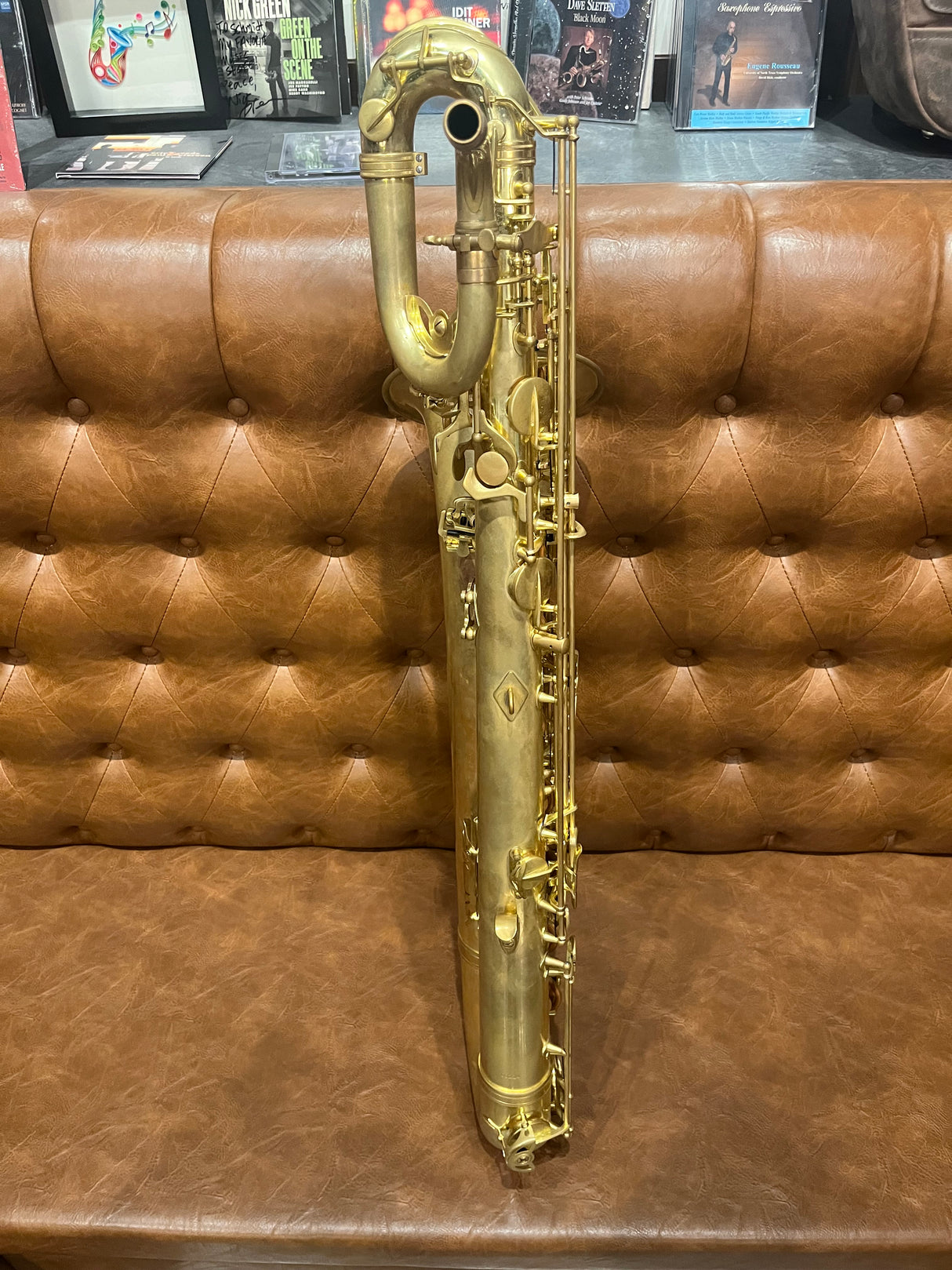 Pre-Owned Lake City Unlacquered BS415 Baritone Saxophone