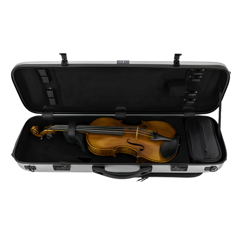 Lake City Hardshell 4/4 Violin Case Inside with Violin