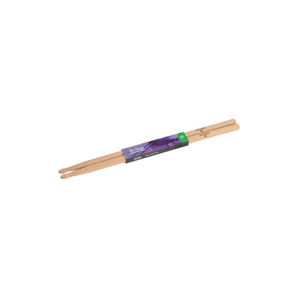 On-Stage Maple 7A Drumsticks - 1 Pair