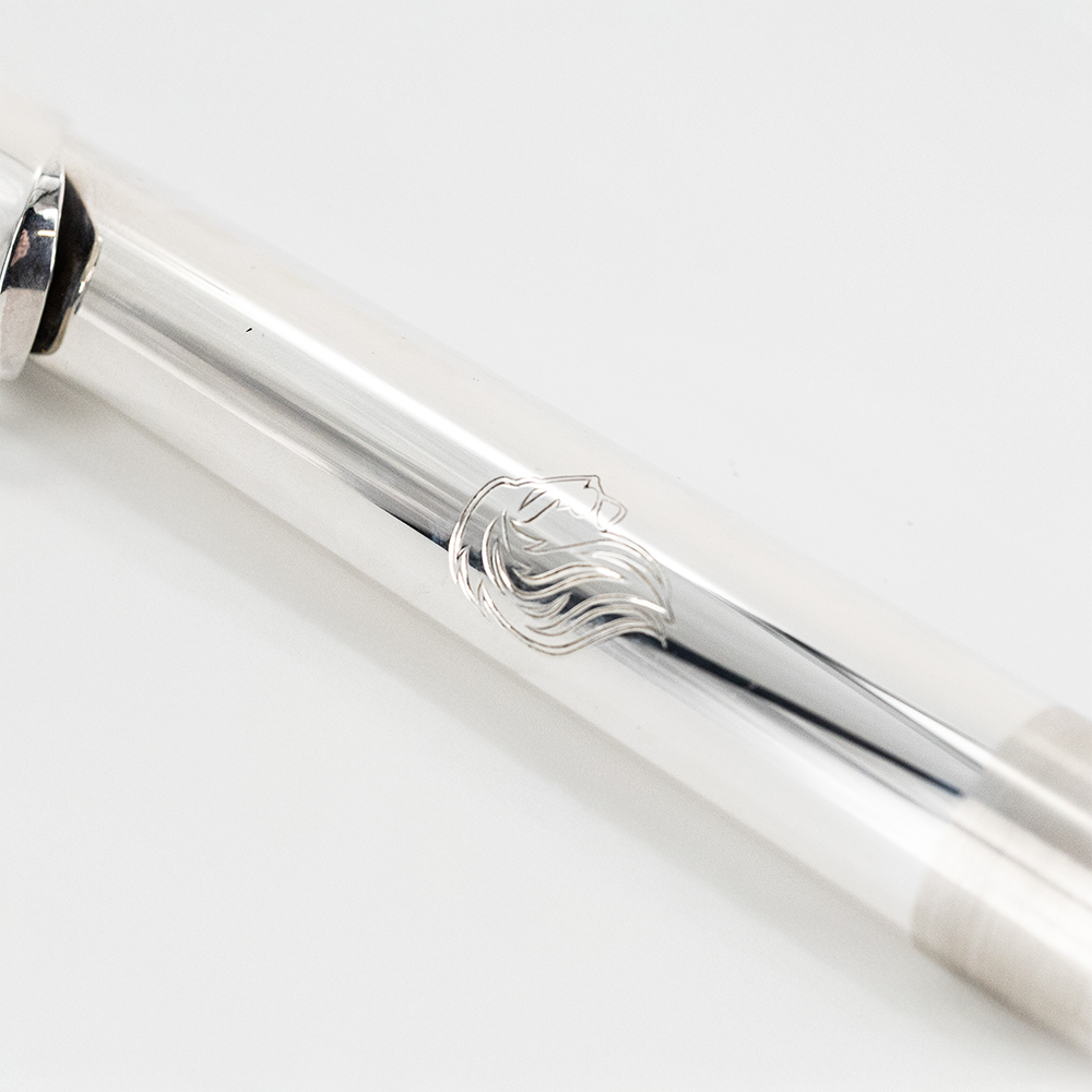 Logo Close-Up McChord Flute Orchid Headjoint