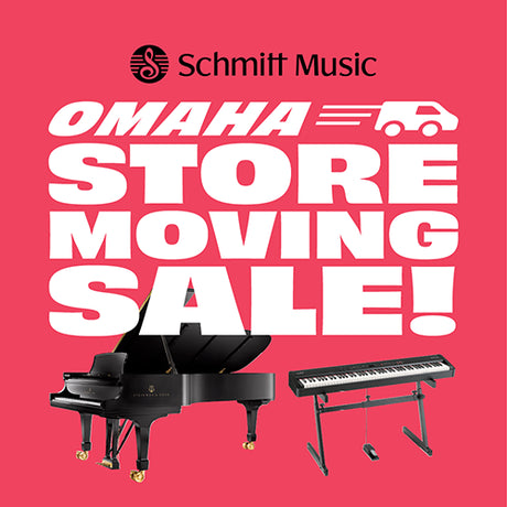 Schmitt Music Omaha piano moving sale