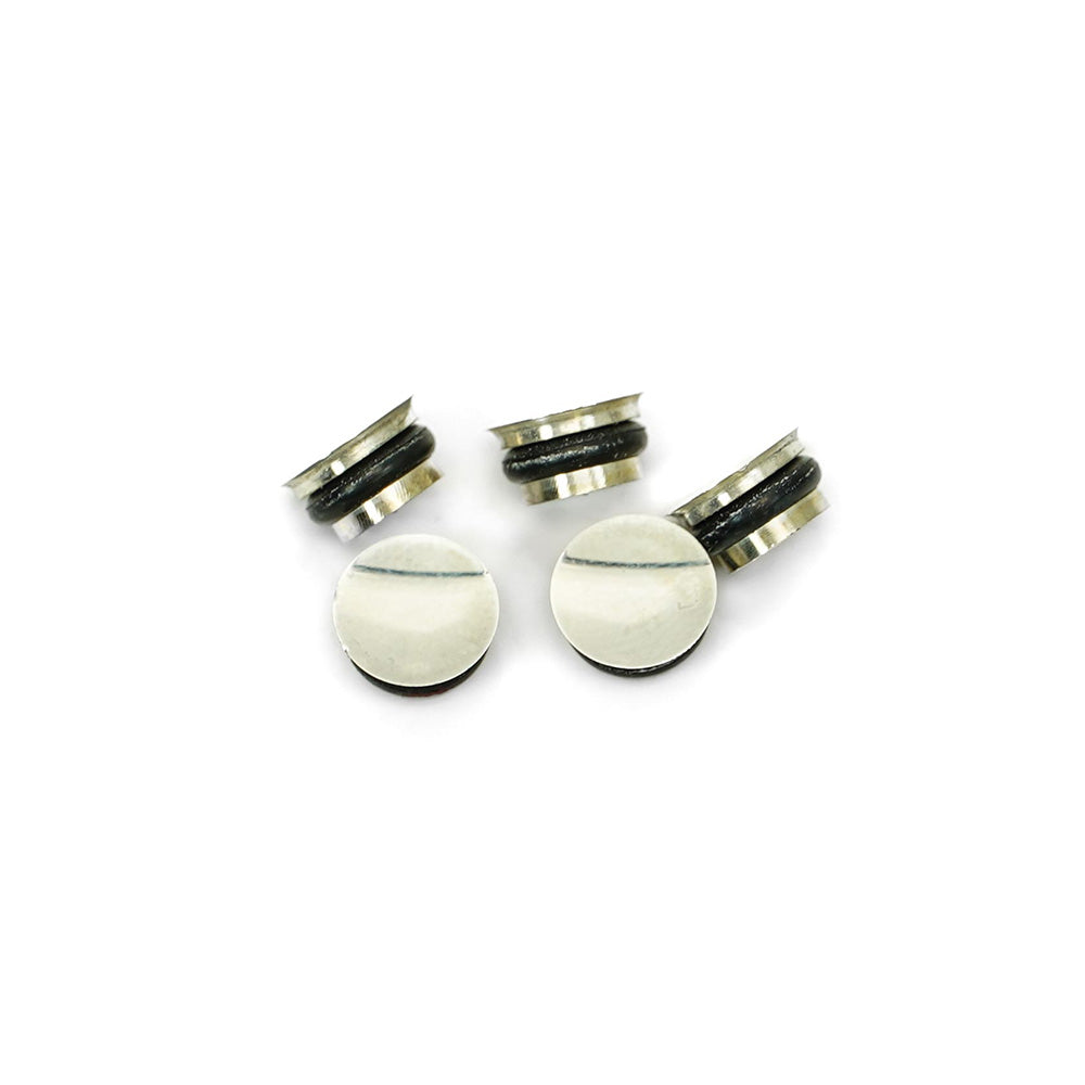 Powell Plug-O Flute Plugs outside of their packaging