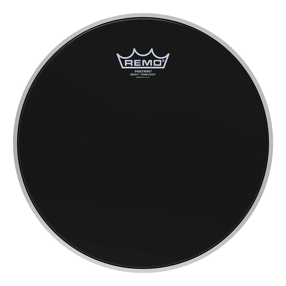Remo Pinstripe Ebony Crimplock 14" Tenor Drumhead