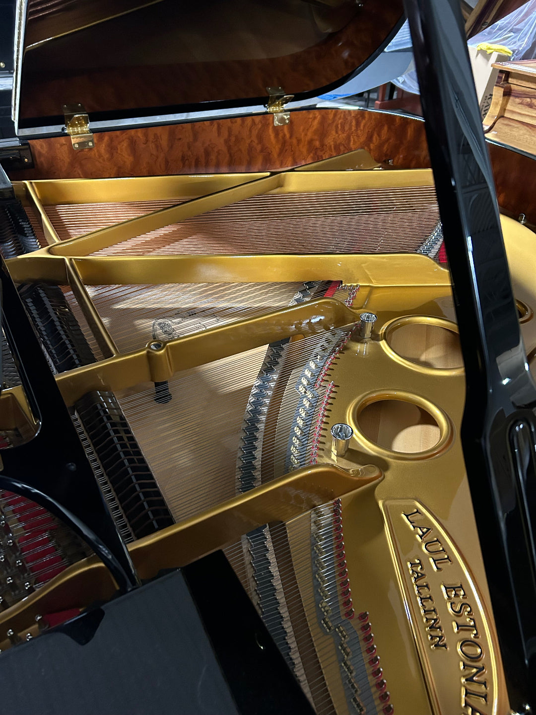 Pre-Owned Estonia L-168 (5'6") Ebony Polish Grand Piano
