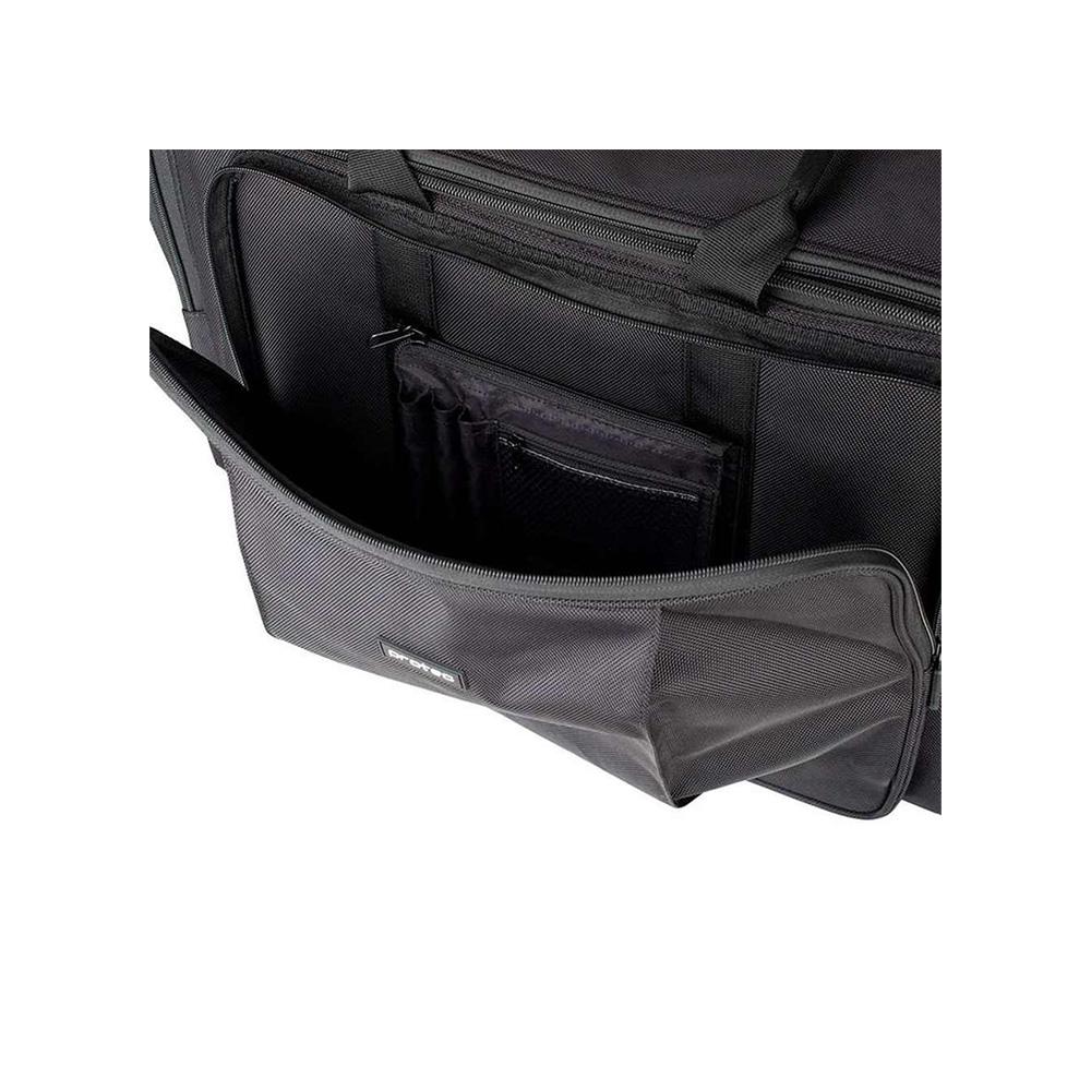 Protec M407 6-Pack Tenor Trombone Mute Bag - exterior storage pocket open