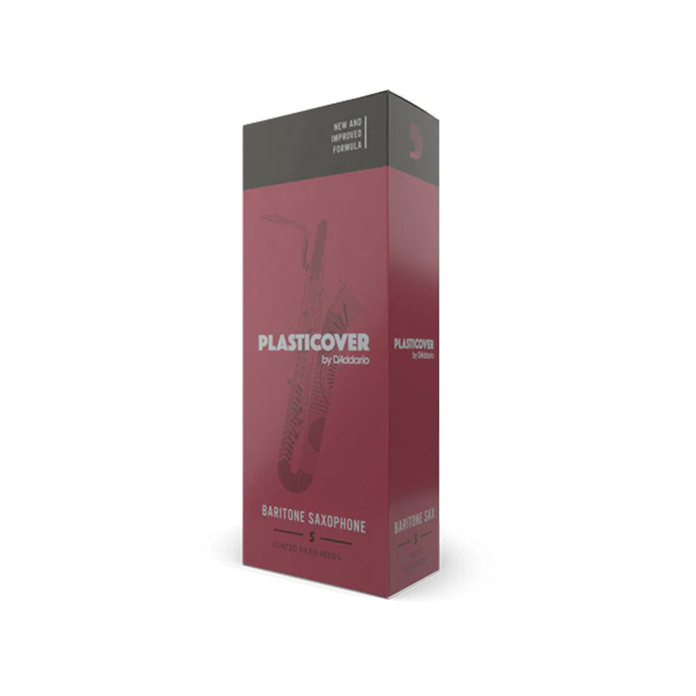 D’Addario Plasticover Baritone Saxophone Reeds - 5 Pack