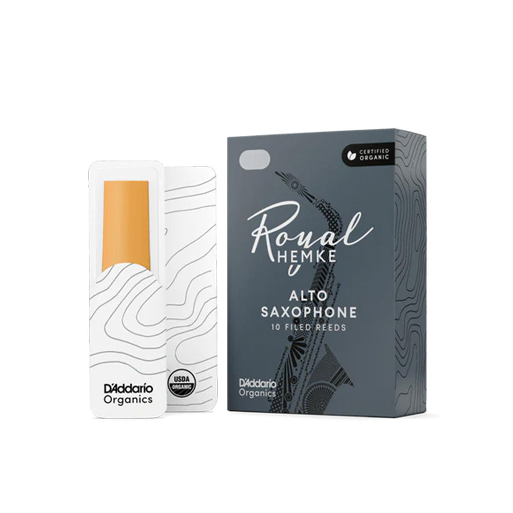 D'Addario Alto Saxophone Royal Hemke Reeds - 10 Pack