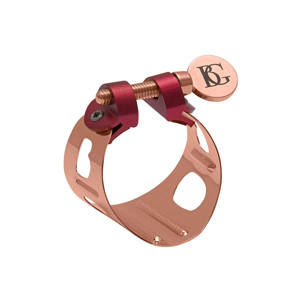 BG France Rose Gold Duo Ligature for Tenor Saxophone
