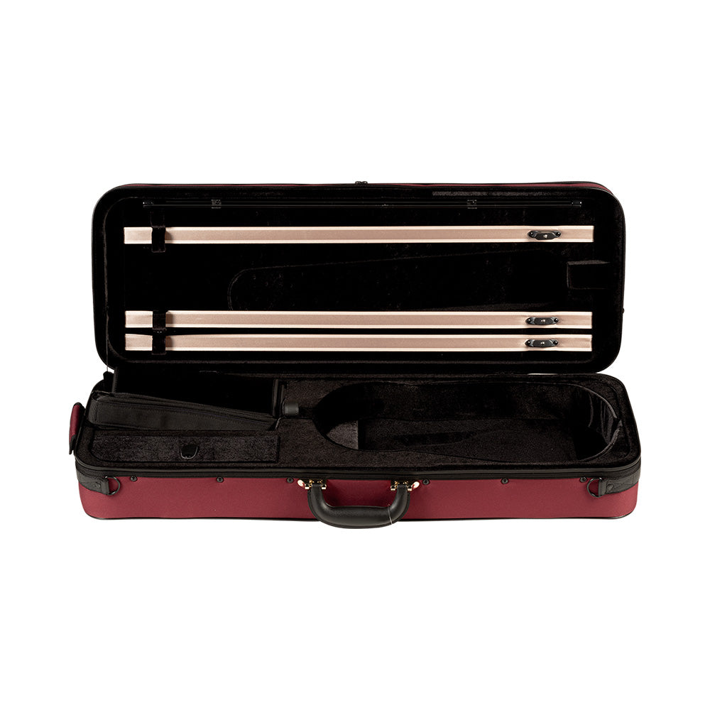 Howard Core Superlight Oblong Viola Case Burgundy