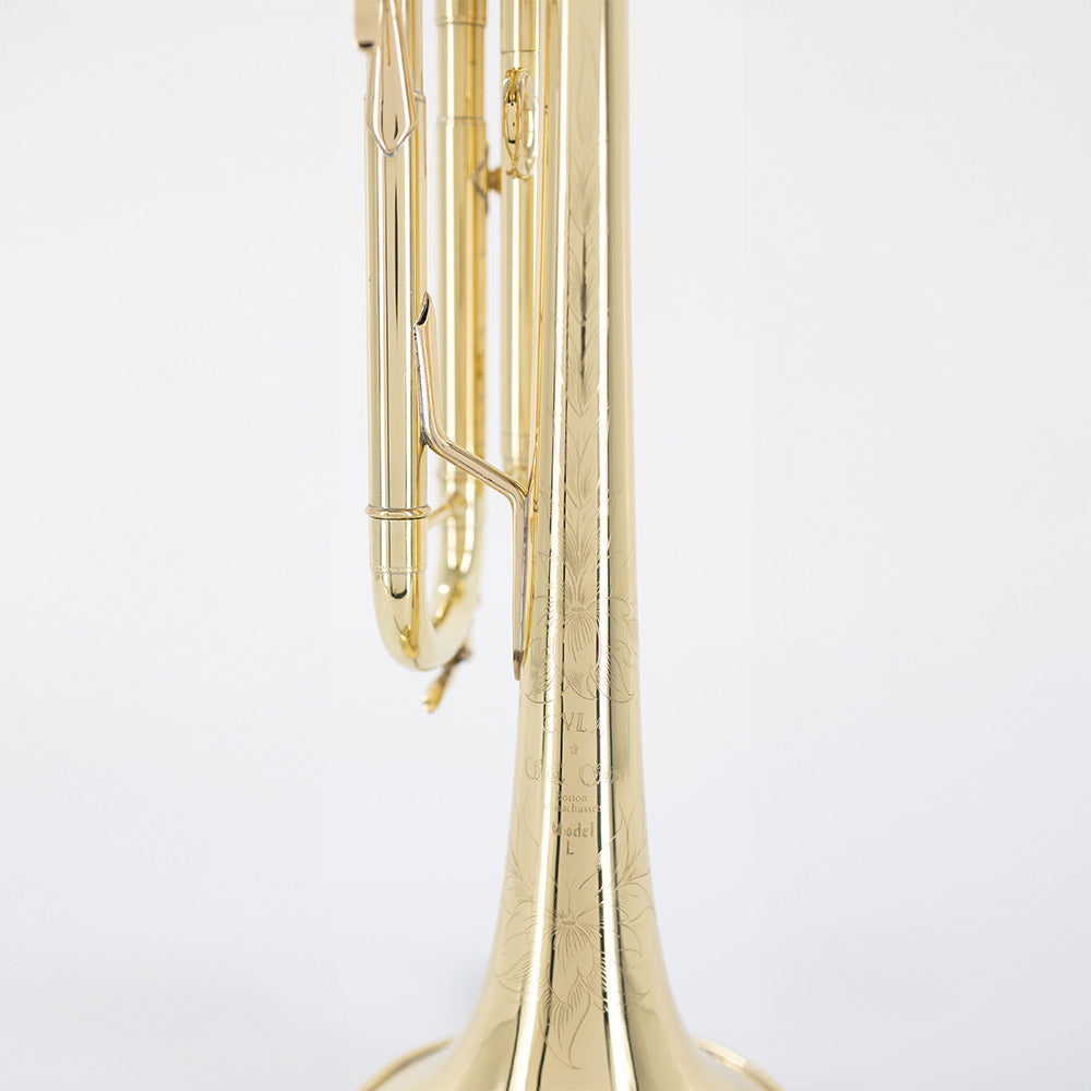 Pre-Owned SE Shires CVLA Bb trumpet Logo